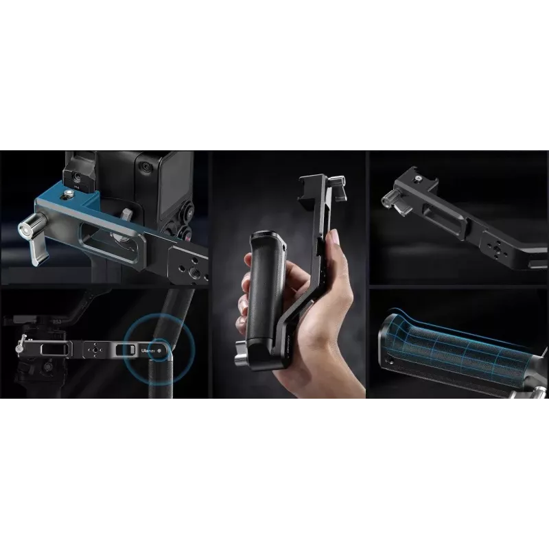 Ulanzi CO19 side handle grip voor DJI RS 2 / RSC 2 / RS 3 / RS 3 Pro / RS 3 Mini / RS 4 / RS 4 Pro