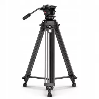 ULANZI MT-81 statief met fluidkop voor filmopnames, 8 kg belasting, 155 cm hoogte