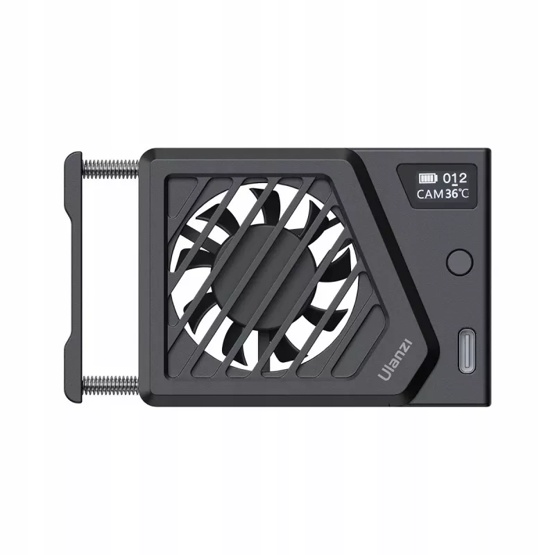 Ulanzi CA25 koelventilator voor Sony Canon Fuji Fujifilm spiegelloze camera's, zwart