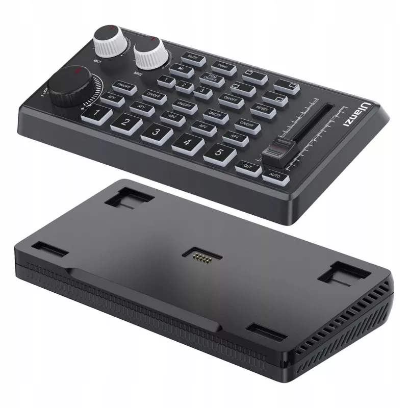 ULANZI D005 DD02 audiomixer soundcard voor livestreaming, podcasting, gaming