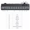 ULANZI D005 DD02 audiomixer soundcard voor livestreaming, podcasting, gaming