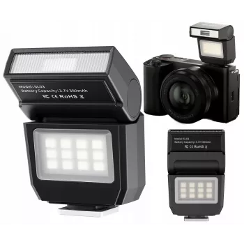 Ulanzi SL03 bi-color LED-videolamp - zwart