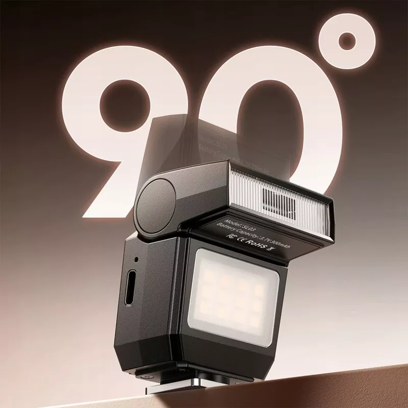 Ulanzi SL03 bi-color LED-videolamp - zwart