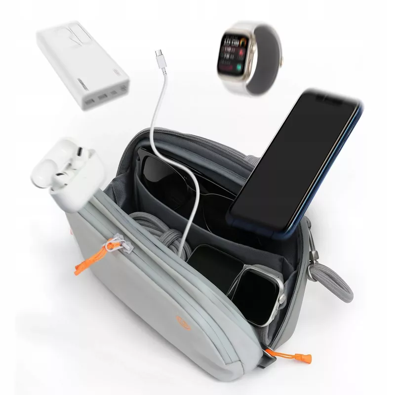 ULANZI YY08 slingbag voor camera, gaming, EDC - grijs