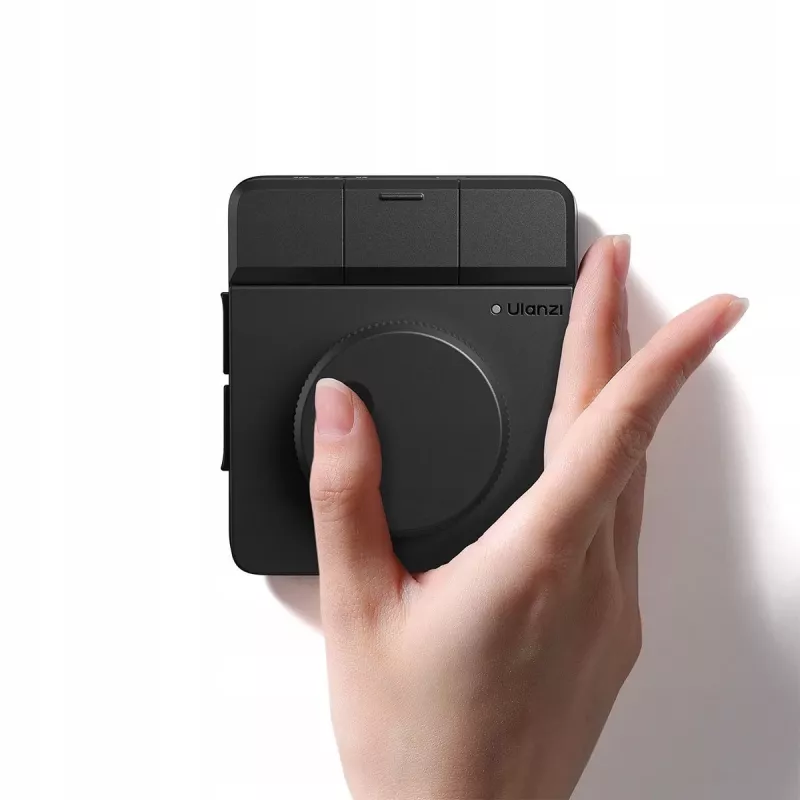 ULANZI D100H Bluetooth 5.0 haptische videocontroller met draaiknop en OLED-display