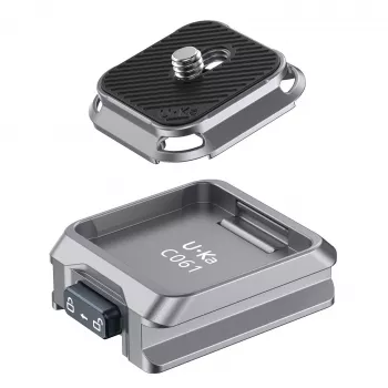 ULANZI C061 snelwisselplaat-adapter voor DJI RS 2/3/4-serie gimbals - Arca-Swiss compatibel