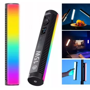 Ulanzi B15RGB 15W LED-tubelamp met RGB- en CCT-modi