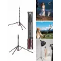 ULANZI T230 2-in-1 lichtstatief en monopod 2,3 m 5 kg aluminiumlegering zwart
