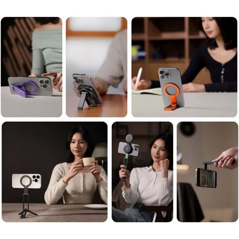 Ulanzi MA60 magnetische telefoongreep statiefhouder voor iPhone MagSafe