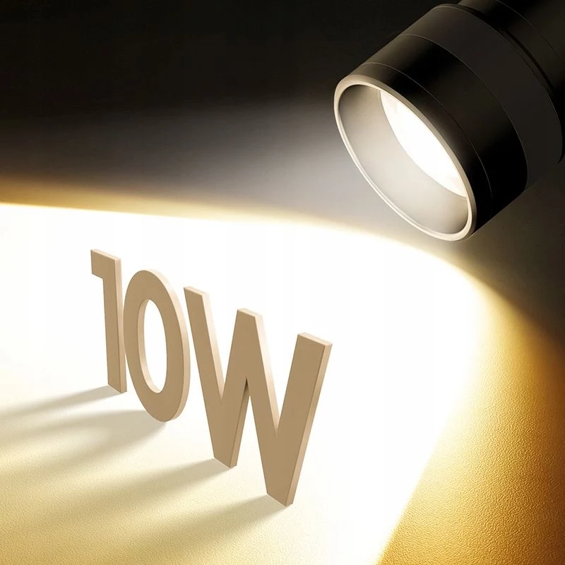 ULANZI LM01 10W LED-spotlight met gobo- en kleurfilters, zoom en effecten