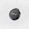 ULANZI A21 dual draadloze lavalier microfoon voor iPhone Lightning, 100m bereik, oplaadcase