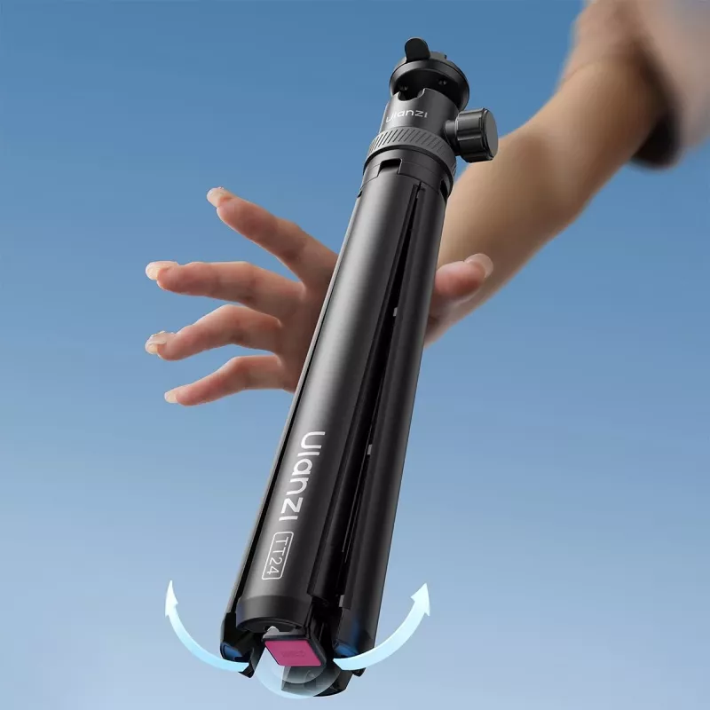 ULANZI selfiestick statief 148 cm 1/4 inch schroefdraad voor smartphone camera TT24