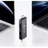ULANZI CR3 3-in-1 SD/MicroSD/USB-kaartlezer met USB-C- en USB-A-aansluitingen