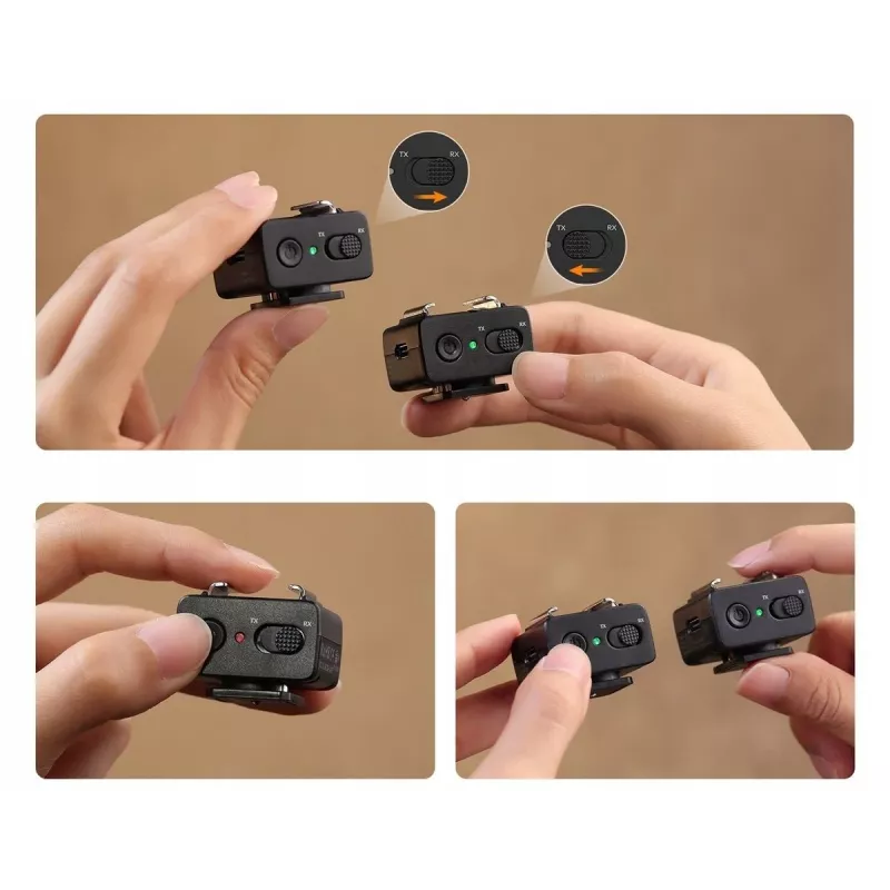 ULANZI LA10 2.4GHz draadloze flitstrigger TX/RX USB-C