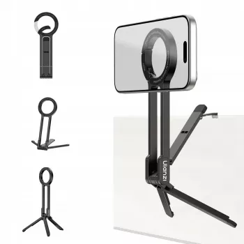 ULANZI MA57 magnetische telefoonhouder statiefgreep met flitsschoen voor iPhone MagSafe