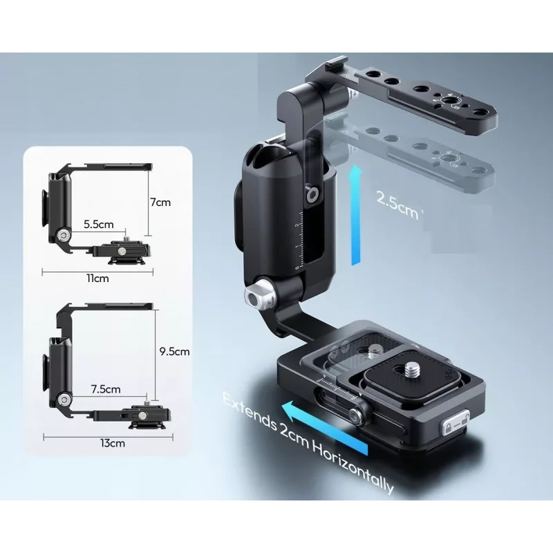 Ulanzi XJ01 Uka telefoon video rig / cage - zwart