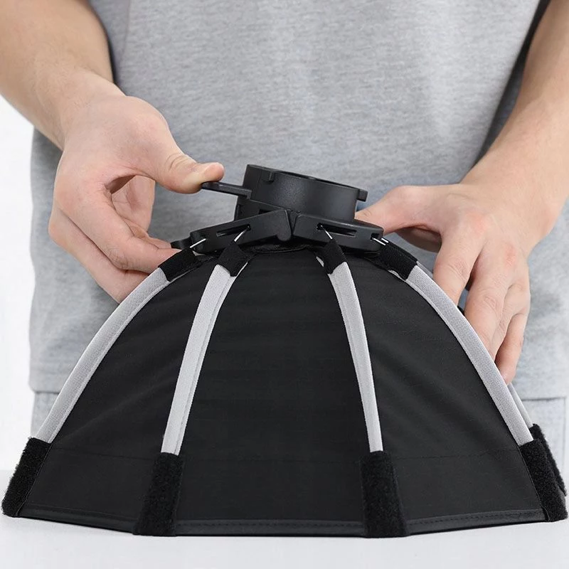 Ulanzi Fold QS30 30cm achthoekige softbox met grid, quick release, mini Bowens mount