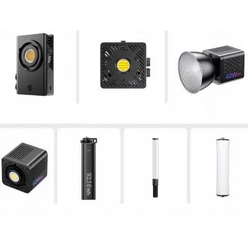 ULANZI RH-PD100W 100W USB-C voedingsadapter voor CO1, EC65, 40W Pro RGB, 60WBG5, VL360, AL60, AL120