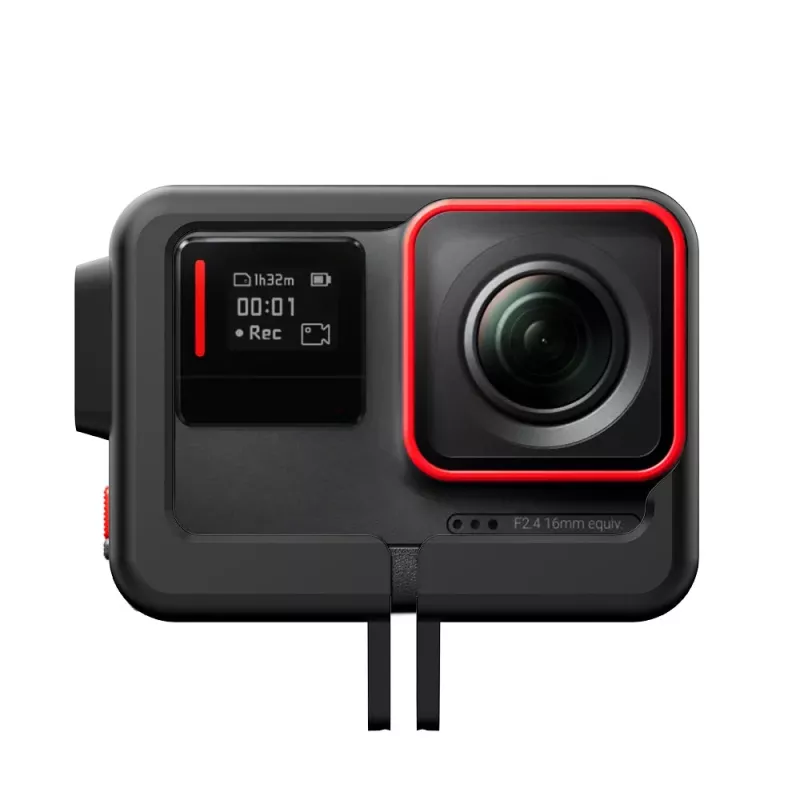 TELESIN framhouder voor Insta360 ACE met koudeschoen en schroef - zwart