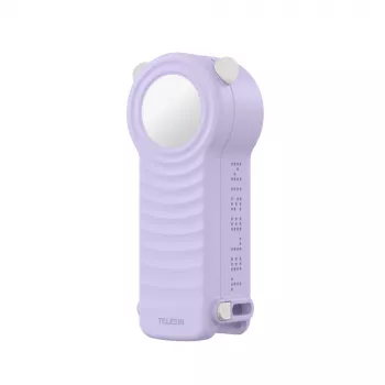 TELESIN harde beschermhoes met draagband voor DJI Osmo Pocket 4 - paars