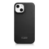 iCarer CE Premium Leather Folio Case voor iPhone 14 Plus, magneetsluiting, MagSafe, zwart (WMI14220715-BK)