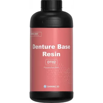 SHINING DT02-OR DENTAL DENTURE BASE 3D-hars 1kg (gingiva roze)