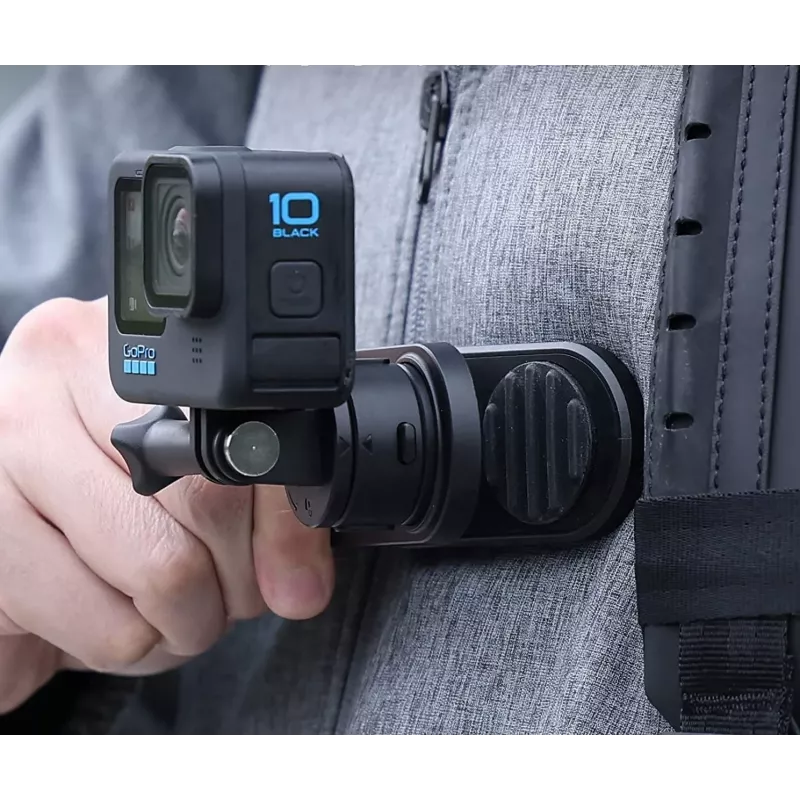 Ulanzi Go-Quick II 360° roterende clip mount voor GoPro / SJCAM / Xiaomi