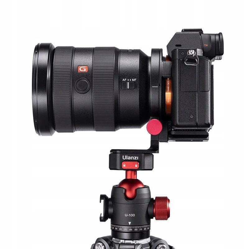 ULANZI S-63 statiefbevestiging objectiefkraag voor Sony Alpha E-Mount camera's