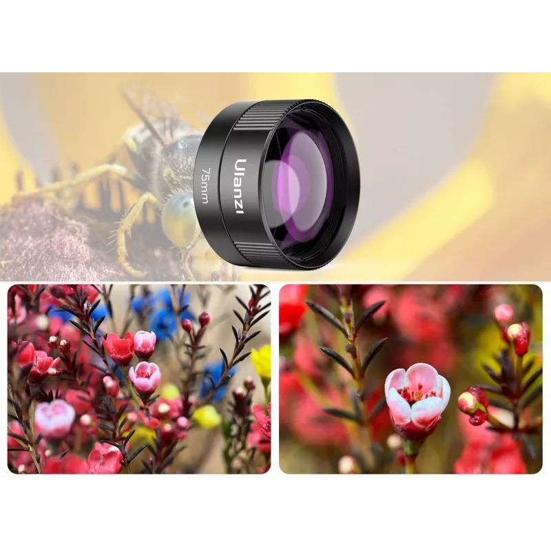 Ulanzi CL-003 75mm macrolens voor smartphone