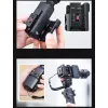 Ulanzi C014 uitbreidingsframe voor DJI Osmo Pocket 3, aluminiumlegering & ABS, zwart