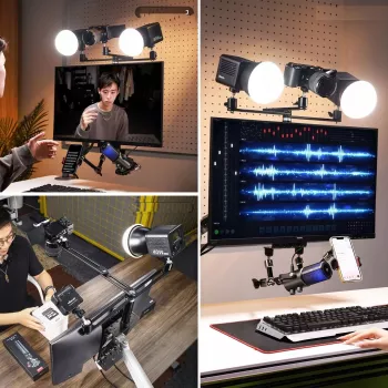 ULANZI VESA-monitorhouderadapter - zwart