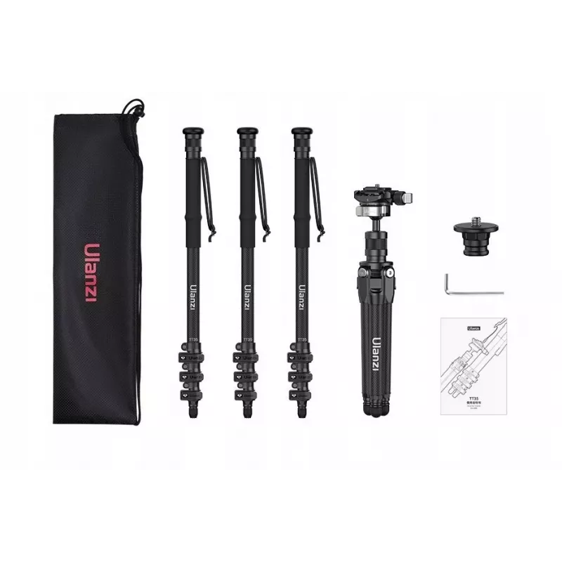 Ulanzi TT35 T068 5-in-1 professioneel fotostativ 146cm carbon