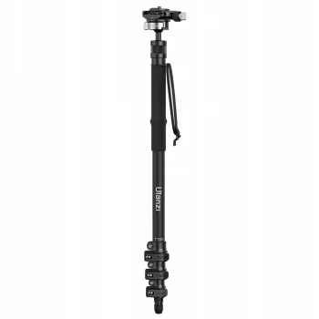 ULANZI TT35 professioneel carbonfiber eenbeenstativ 130 cm met vloeistofkop voor DSLR-camera