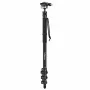 ULANZI TT35 professioneel carbonfiber eenbeenstativ 130 cm met vloeistofkop voor DSLR-camera