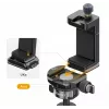 Ulanzi MA33 telefoonhouder met 2x cold shoe mounts en Arca-Swiss basis