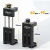 Ulanzi MA33 telefoonhouder met 2x cold shoe mounts en Arca-Swiss basis