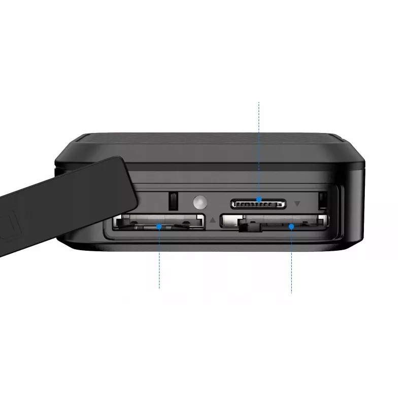 Ulanzi CRC10 geheugenkaartcase 13 slots + 3-in-1 kaartlezer 10 Gbps CFexpress Type A SD microSD