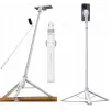 Ulanzi TT88 selfiestick statief met Bluetooth-afstandsbediening en vullicht, wit
