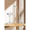 Ulanzi TT88 selfiestick statief met Bluetooth-afstandsbediening en vullicht, wit