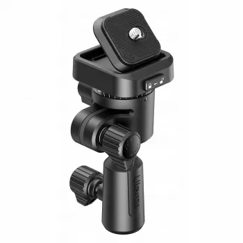 ULANZI F38 Quick Release Mount Adapter met 16 mm pin en 12 mm penopname, 1/4 inch-20 schroef, zwart