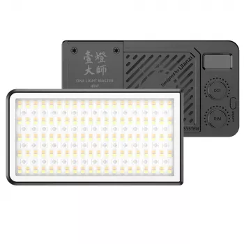 Ulanzi LM-P40 RGB LED-videolamp, 2700K-6500K, 8W, 2500mAh