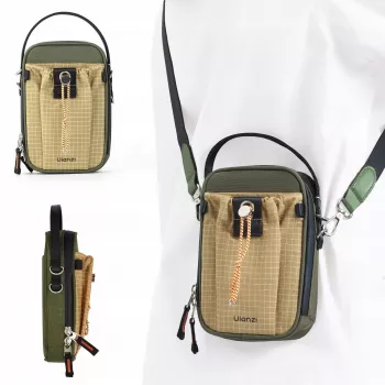 ULANZI NC02 multifunctionele opbergtas voor telefoon- en camera-accessoires zwart
