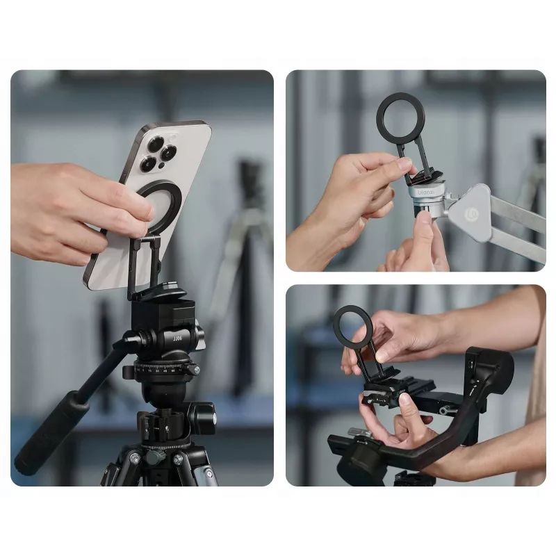 Ulanzi MA50 magnetische telefoonhouder voor smartphone - zwart