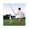 Ulanzi VL02 carbonfiber selfiestick / monopod 2,7m met telefoonhouder en GoPro-adapter