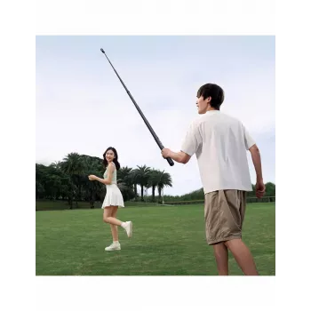 Ulanzi VL02 carbonfiber selfiestick / monopod 2,7m met telefoonhouder en GoPro-adapter