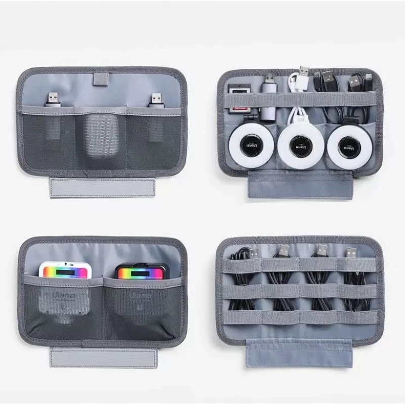 Ulanzi BP15 grote multifunctionele opbergtas voor camera-, drone- en telefoonaccessoires - zwart