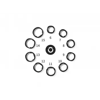 RingConn Sizing Kit voor Gen3 grijs 6-15