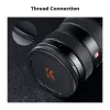 K&F Concept M-Cap Magnetic Lens Cap 82mm zwart