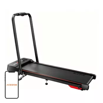 ACEZOE P12 opvouwbare elektrische loopband (zwart en rood)