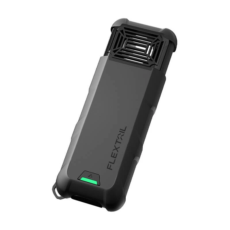 FLEXTAIL Max Repel S-G draagbaar 2-in-1 insectenwering & handwarmer (grijs)